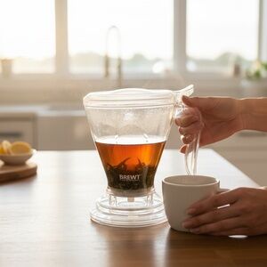 Transparent Tea Infuser with Handle